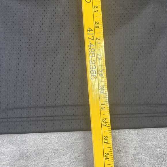 Cincinnati Bengals Jersey Mens 2XL Black Orange NFL Football Blank Mesh V Neck - Picture 8 of 11